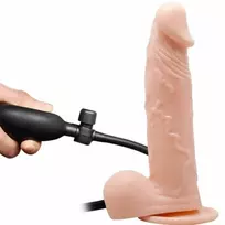 BAILE BAILE - REALISTIC VIBRATING AND INFLATABLE DILDO