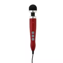 Doxy DOXY Number 3 Die Cast Wand Massager Candy Red Lightweight 28cm