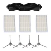 For ILIFE For V20 Vacuum Cleaner Main Brush 4 Side Brushes Filter Kit
