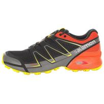Salomon Speedcross Vario Comfortable Low Top Running Shoes Men sneakers Black Orange L38314200 44