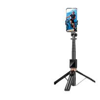 For 67  Phone Screen Monitor Selfie Stick LED Mirroring Screen Tripod ABS Material 170cm Extended Length Wireless for CL07 juoda