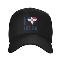 UnisexDR Dominican Republic  Hats Leisure  Snapback Cap Adjustable Casual Wear One Size