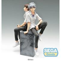 Sega - Rebuild of Evangelion - Statuette Luminasta Shinji & Kaworu : New Theatrical Edition Kaworu Ver. 17 cm