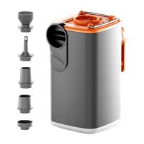 Portable Air Pump 1300mAh Cordless Mattress Pumps Mini Vacuum PVC Boat Pump for Pool Floats/Air Bed/Vacuum Storage Bags pilka