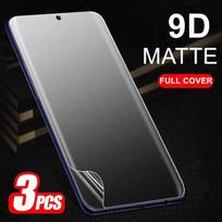 3 vnt. matinė hidrogelio plėvelė, skirta Xiaomi Redmi Note 12 11 11T 11E 9s 11s 11se, ekrano apsauga 3D, skirta Redmi K60 K50 Pro Ultra K40S 9C 9T A1 Plus Redmi 10 4G balta