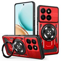 For Honor 400 Smart Case Honor X7D Phone Cover x7d 4G Magnetic Armor Shockproof Ring Holder Case Magsafe Wireless Charge Cover Honor X7d