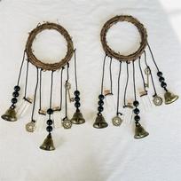 Wind Chimes Witches Pray Witches Bells for Family Room Decoration (as the picture,M)