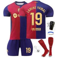 Vaikų sporto įranga Barcelona Yamal Futbolo marškinėliai Jersey 2024/ 2025, ANUTETOUNI®, Poliesteris, raudonas ir mėlynas, 140-150 cm 100-110 CM