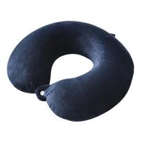 Noir Theory Memory Foam Travel Neck Pillow, U Shaped Headrest for Airplane Car, Soft Support Pillow Office Nap, Removable Washable Cover