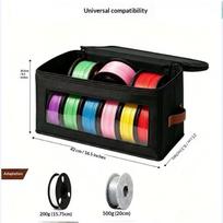 1PC 3D Printer Filament Storage Bag Filament Storage Bag Cover 3D Printing Accessories Holder Rack For Home Office Workshop juoda