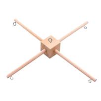 Vintažinio stiliaus besisukantis vėjo varpelių stovas Lygus Stabilus „Pasidaryk pats“ vėjo varpelių rinkinys Natūralūs kabantys varpeliai Kūdikio lopšio Mobilusis namų lubų sienos