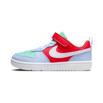 Nike Court Borough Low Recraft PS Cobalt Bliss Track Red Kids Sneakers Blue Emerald-Rise White DV5457-400 35