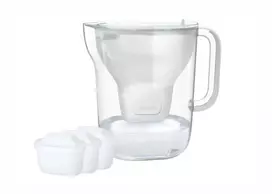 BRITA Style Essential XL vandens filtro ąsotis su MAXTRA PRO Pure Performance kasetėmis (3) – baltas