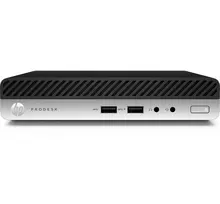 HP ProDesk 400 G4 Atnaujintas Intel® Core™ i5 i5-8400T 8GB DDR4-SDRAM 256GB SSD Windows 10 Pro Mini PC Juodas, Sidabrinis