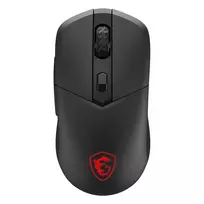 MSI VERSA 300 WIRELESS 8K žaidimų pelė, ambidekstrinė, optinė, 2600 DPI, 6 mygtukai, juoda