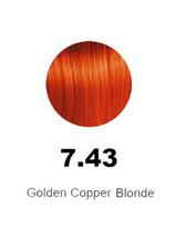 Keyra plaukų dažai su keratinu Keyra Colors 7.43, 100ml