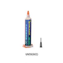 MECHANIC LEAD-Free Solder Paste UV10/UV11/UV35/UV50/UV80 No-Clean Welding Fluxes for Mobile Phone PCB Chip BGA Repair Tools UV35 5CC