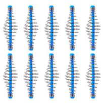 10Pcs Bait Feeder Spring Strong Carp Fishing Bait Leader Professional Elasticity Lure Bait Feeder Cages
