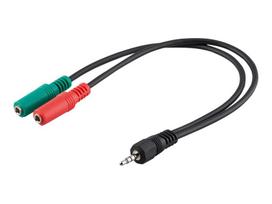 Goobay PC Computer Headset to 3.5mm (4-pole)