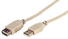 Goobay AA 300 LC USB extension cable 3m Grey