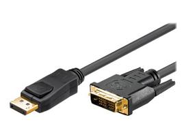 Goobay DisplayPort to DVI-D 1.2 1m Black