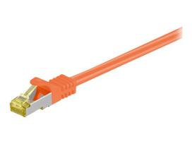Goobay goobay CAT 7 SFTP, PiMF 50cm Patchkabel Orange