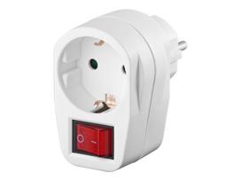 Goobay White Plug Adapter