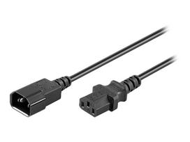 Goobay 5m Power extension cable, Black