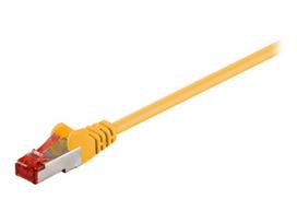 Goobay CAT 6 S/FTP CU 0.25m Yellow