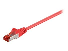 Goobay CAT 6 S/FTP CU 0.25m Red