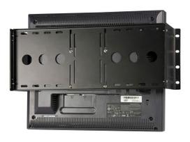 StarTech.com 4U Universal VESA LCD Monitor Mounting Bracket for 19-inch Rack or Cabinet - TAA Compliant - Cold-Pressed Steel Bracket (RKLCDBK) LCD Display 19-inch Mounting Kit