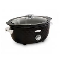 Fritel Family Slow Cooker 3.3L 150W Grey/Chrome