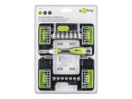 Goobay Precision screwdriver with bit and socket set 37 Dele