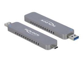 Delock External Storage Enclosure USB 3.2 (Gen 2) USB-C M.2 NVMe Card
