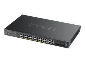 ZyXEL Communications Zyxel GS2220-28HP 24-Port Gigabit PoE+ Switch