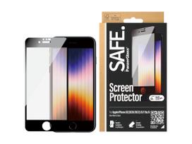 PanzerGlass SAFE. by Skærmbeskytter Black Transparent for Apple iPhone 6, 6s, 7, 8 (4.7 inch), SE (2nd generation), SE (3rd generation)