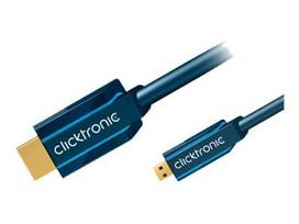 Clicktronic Casual Series HDMI cable with Ethernet 5m