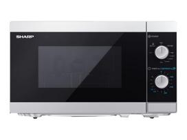 SHARP YC-MG01E-S Microwave oven with grill Silver/black