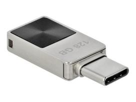 Delock Mini Memory Stick 128GB USB-C 3.2 Gen 1 USB stick Sort Silver