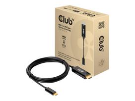 Club 3D  CAC-1334 DisplayPort 1.2 til HDMI adapterkabel 1.8m Sort