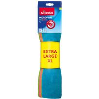 Freudenberg Vileda Microfiber Colors XL cleaning cloths, 4 pack.