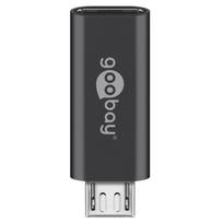 Goobay USB-C Female to USB Micro 2.0 Male Adapter Black