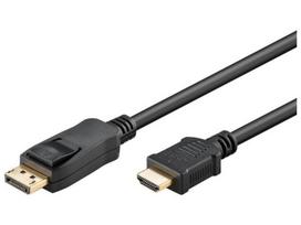 Goobay DisplayPort to HDMI Adapter 4K 60Hz 2 m Black