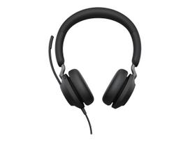 Jabra Evolve2 40 SE MS Stereo Wired Headphones Black