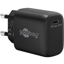 Goobay PD USB-C Fast Charger 20W - Black