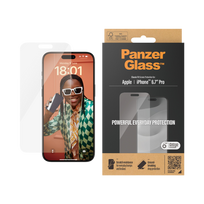 PanzerGlass Screen Protector Apple iPhone 15 Pro Max | Classic Fit