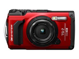 OLYMPUS OM System Tough TG-7 12-Megapixel Red Digital Camera