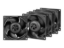 Arctic S8038-7K Fan 4-pack Sort 80 mm