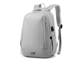 Chill Innovation Chill Drop ultra-light waterproof 15.6” backpack, USB, Grey