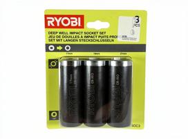 Ryobi RAKPISOC3 Stødsokkelsæt 3 stk.